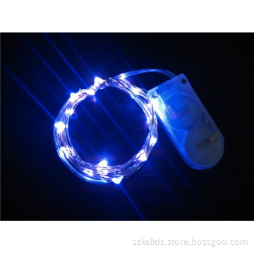 Mini Wedding Battery Operated Silver Wire String Starry Light For Bottle Decoration